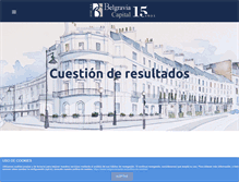 Tablet Screenshot of belgraviacapital.es